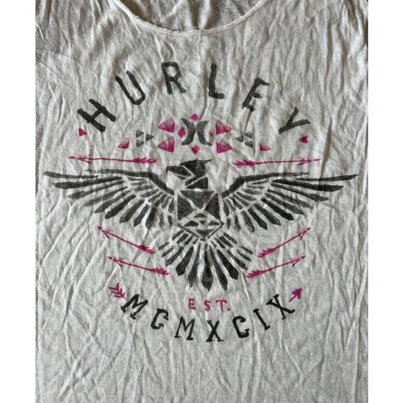 Hurley lightweight strappy tank top, women's size L - Picture 2 of 6